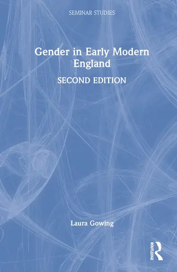 Cover of Gender in Early Modern England