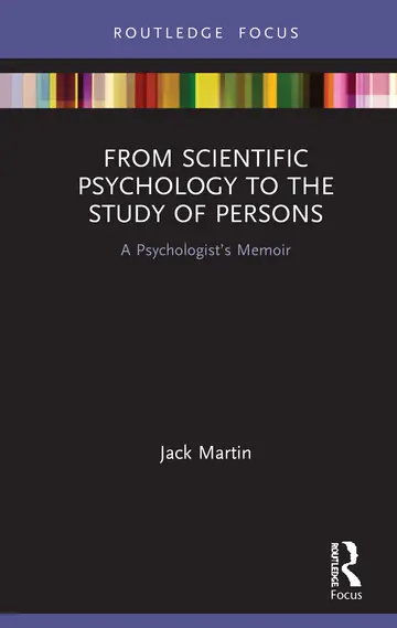 Cover of From Scientific Psychology to the Study of Persons