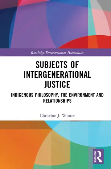 Cover of Subjects of Intergenerational Justice