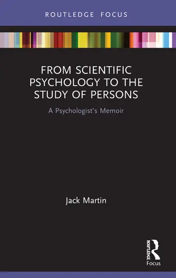 Cover of From Scientific Psychology to the Study of Persons