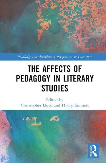 Cover of The Affects of Pedagogy in Literary Studies