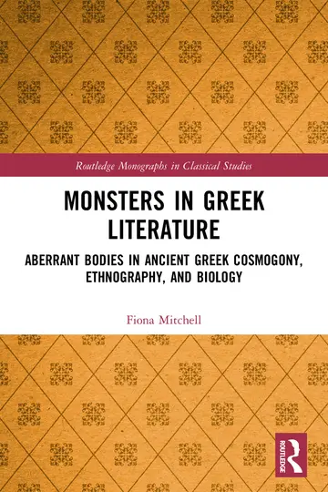 Cover of Monsters in Greek Literature