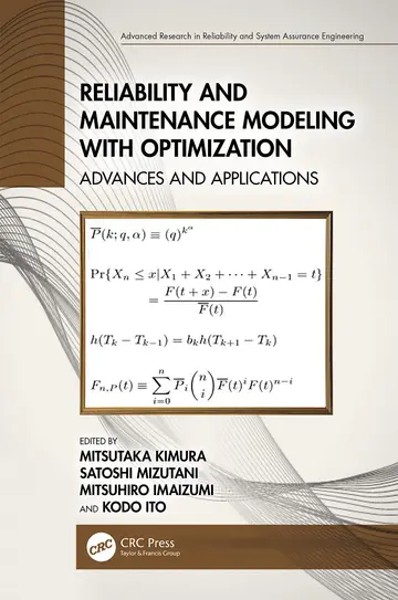 Cover of Reliability and Maintenance Modeling with Optimization Advances and Applications (hb 2023)