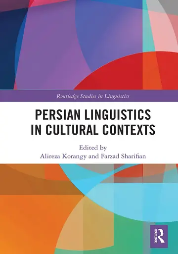 Cover of Persian Linguistics in Cultural Contexts
