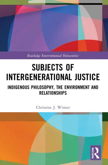 Cover of Subjects of Intergenerational Justice