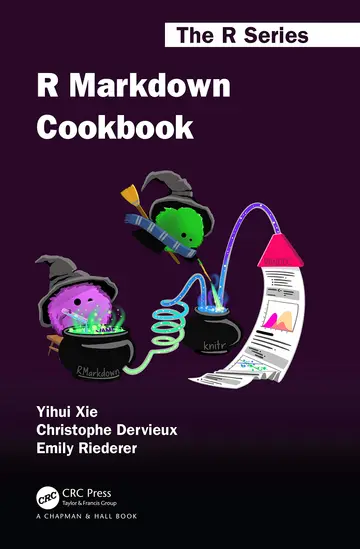 Cover of R Markdown Cookbook