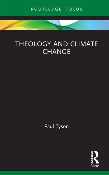 Cover of Theology and Climate Change