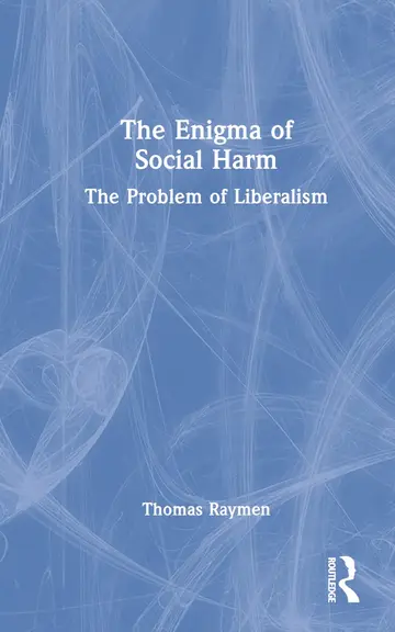 Cover of The Enigma of Social Harm