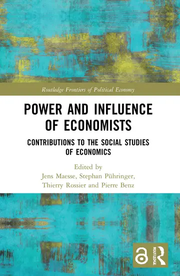 Cover of Power and Influence of Economists