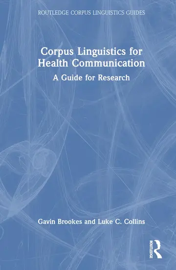 Cover of Corpus Linguistics for Health Communication