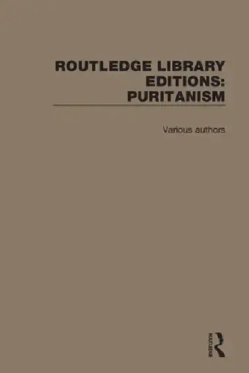 Cover of Puritanism