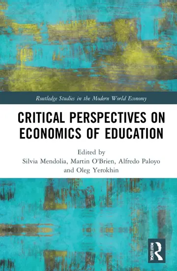 Cover of Critical Perspectives on Economics of Education