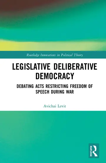 Cover of Legislative Deliberative Democracy