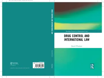 Cover of Drug Control and International Law