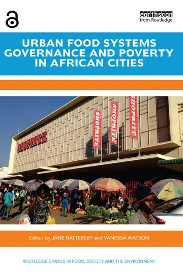 Cover of Urban Food Systems Governance and Poverty in African Cities