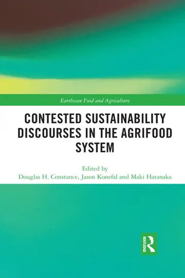 Cover of Contested Sustainability Discourses in the Agrifood System