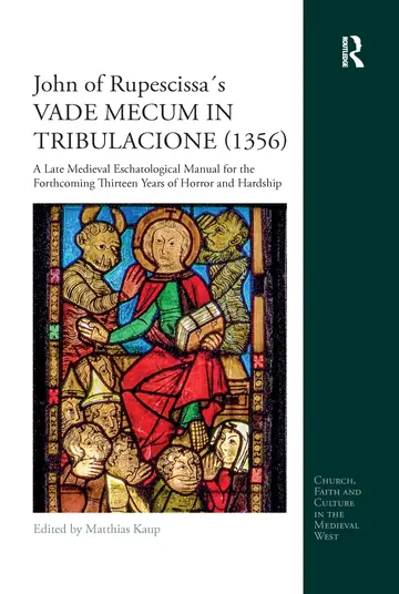 Cover of John of Rupescissa´s VADE MECUM IN TRIBULACIONE (1356)