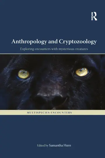 Cover of Anthropology and Cryptozoology