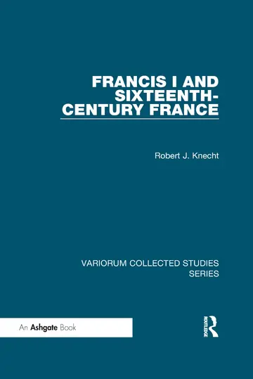 Cover of Francis I and Sixteenth-century France