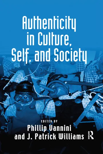 Cover of Authenticity in Culture, Self, and Society