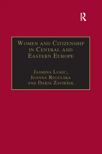 Cover of Women and Citizenship in Central and Eastern Europe