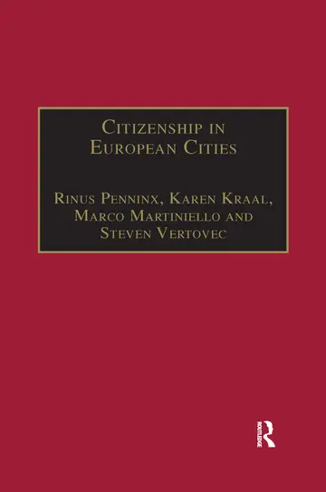 Cover of Citizenship in European Cities