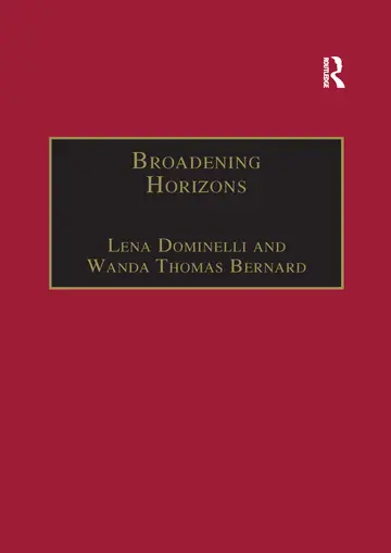 Cover of Broadening Horizons