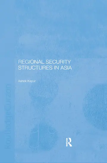 Cover of Regional Security Structures in Asia