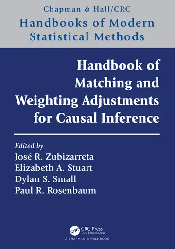 Cover of Handbook of Matching and Weighting Adjustments for Causal Inference (Hb 2023)
