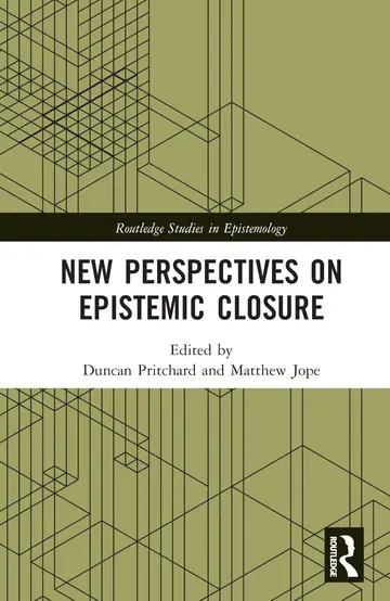 Cover of New Perspectives on Epistemic Closure