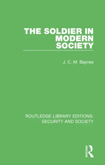 Cover of The Soldier in Modern Society