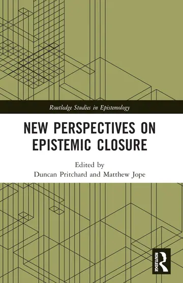 Cover of New Perspectives on Epistemic Closure