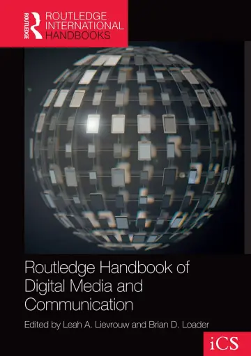 Cover of Routledge Handbook of Digital Media and Communication