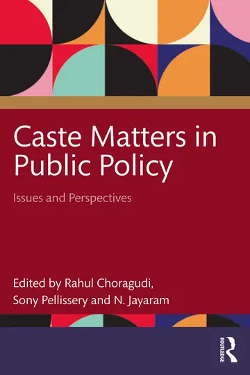 Cover of Caste Matters in Public Policy
