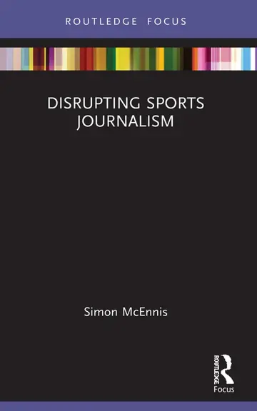 Cover of Disrupting Sports Journalism