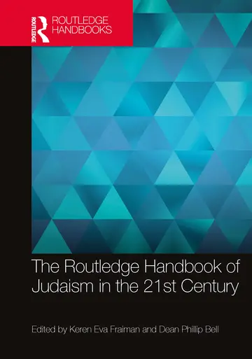 Cover of The Routledge Handbook of Judaism in the 21st Century
