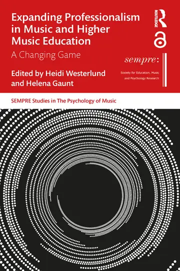 Cover of Expanding Professionalism in Music and Higher Music Education