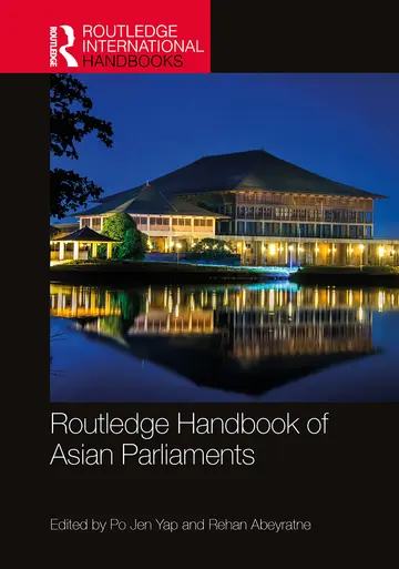 Cover of Routledge Handbook of Asian Parliaments (Hb 2023)