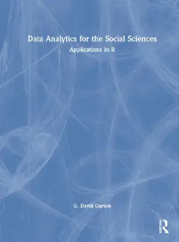 Cover of Data Analytics for the Social Sciences