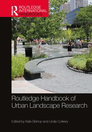 Cover of Routledge Handbook of Urban Landscape Research (Hb 2023)