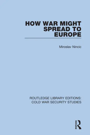 Cover of How War Might Spread to Europe