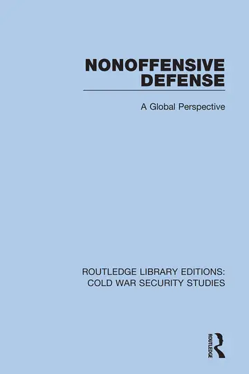Cover of Nonoffensive Defense