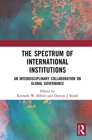 Cover of The Spectrum of International Institutions