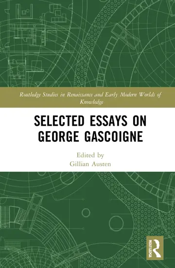 Cover of Selected Essays on George Gascoigne