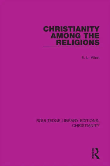Cover of Christianity Among the Religions
