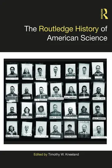 Cover of The Routledge History of American Science