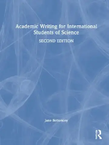 Cover of Academic Writing for International Students of Science