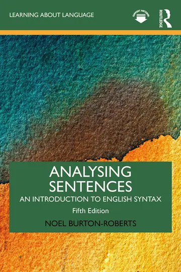 Cover of Analysing Sentences