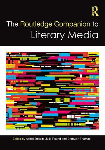 Cover of The Routledge Companion to Literary Media