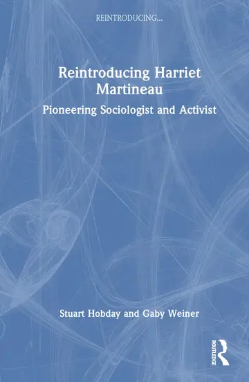 Cover of Reintroducing Harriet Martineau